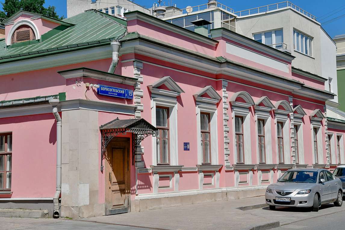 Борисоглебский переулок, дом 15, стр. 3. Городская усадьба, 1-я пол. XIX в.